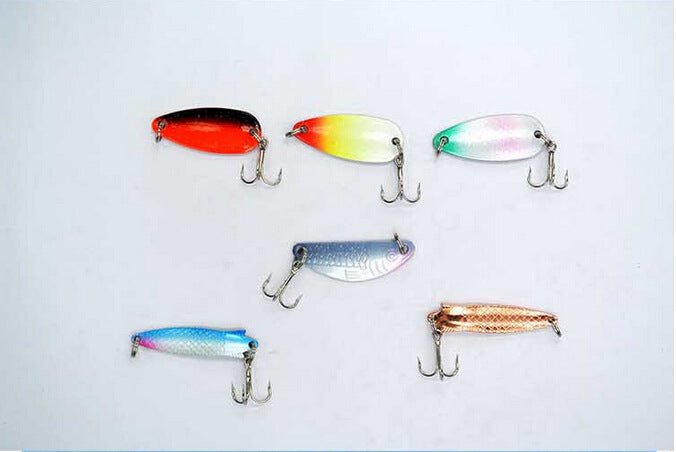Kit 30 Metal Spinnerbait Lures - Pike Salmon Sea Bass