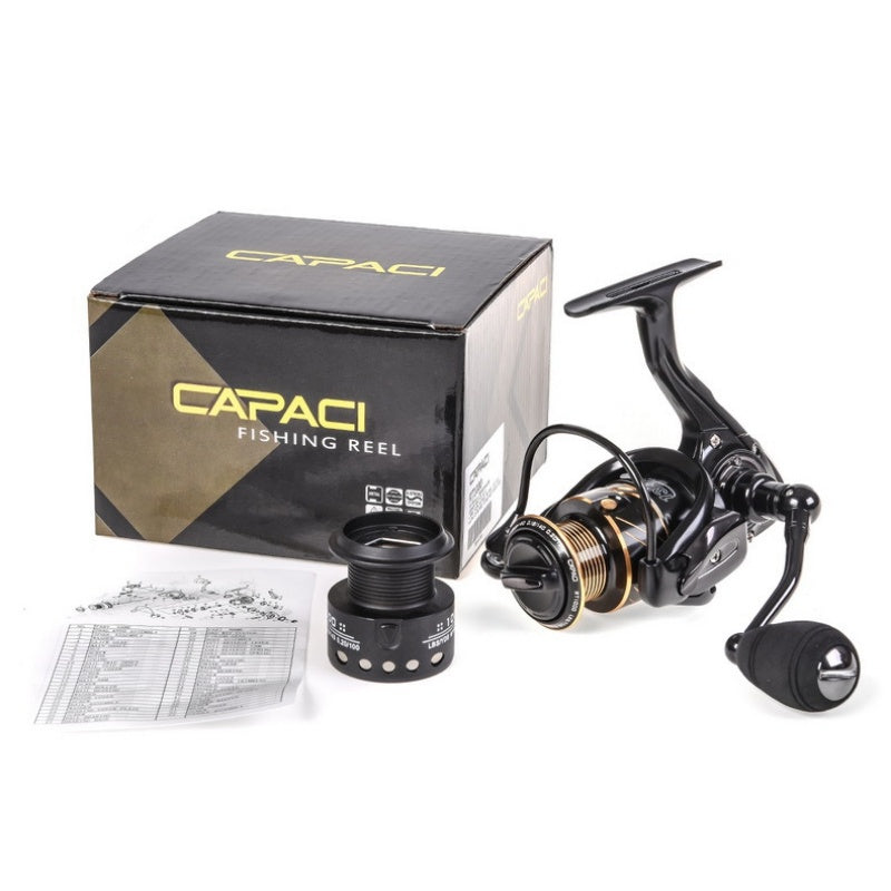 Spinning Fishing Reel - 1000-2000 Series Multi-Size