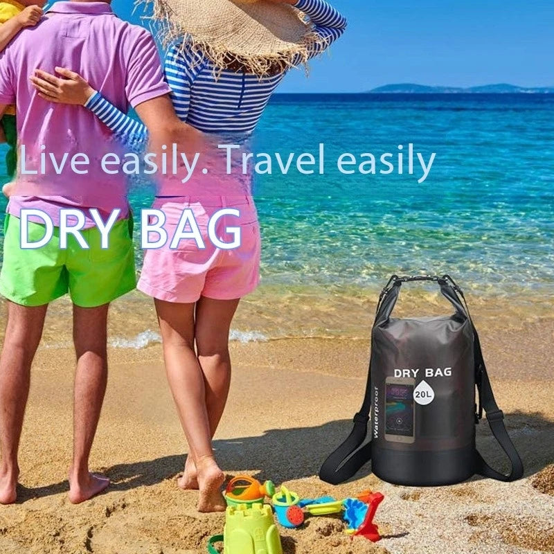 Waterproof PVC Drawstring Bag 100g