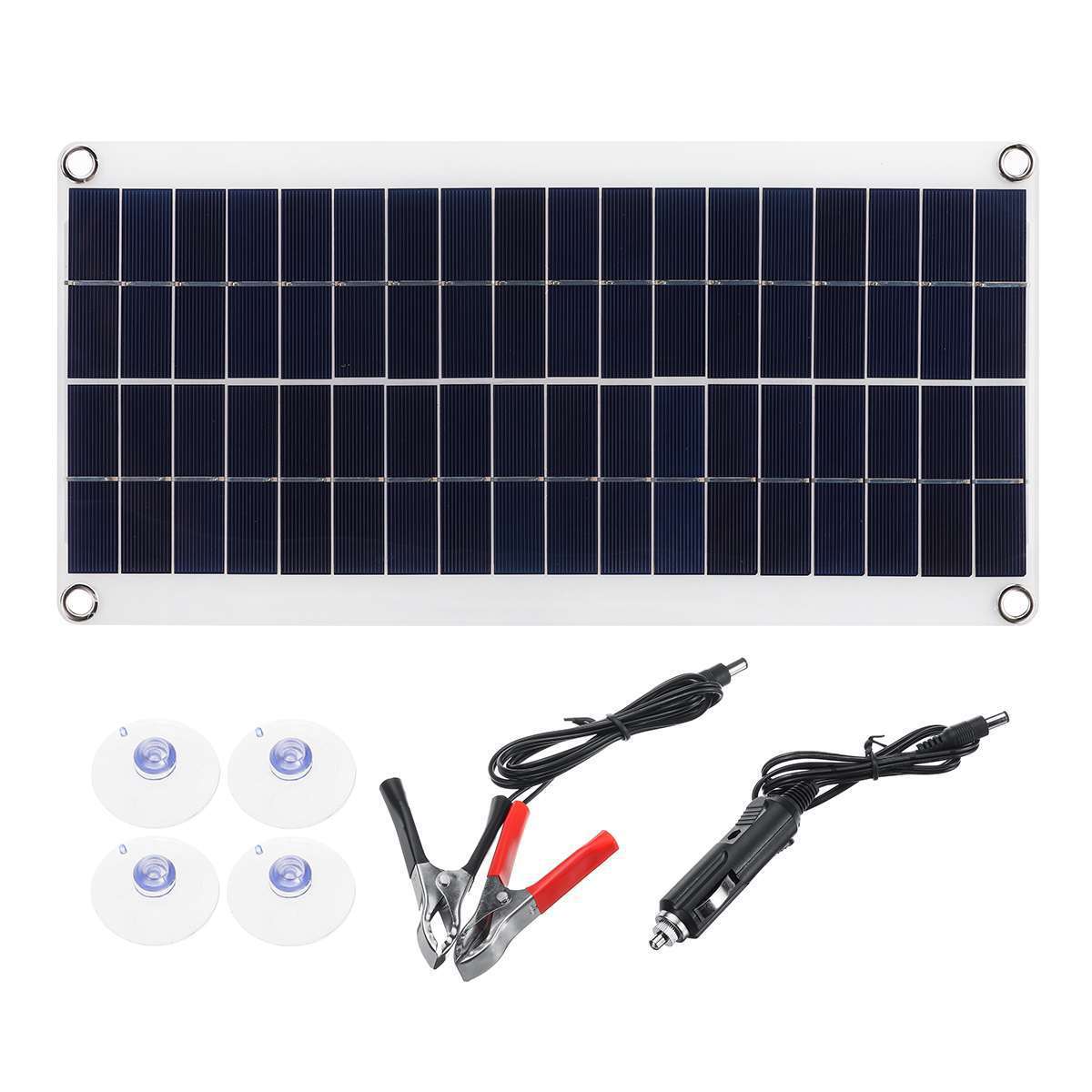 15W Portable USB Solar Panel | Self-Contained Charger for Camping &amp; Trekking