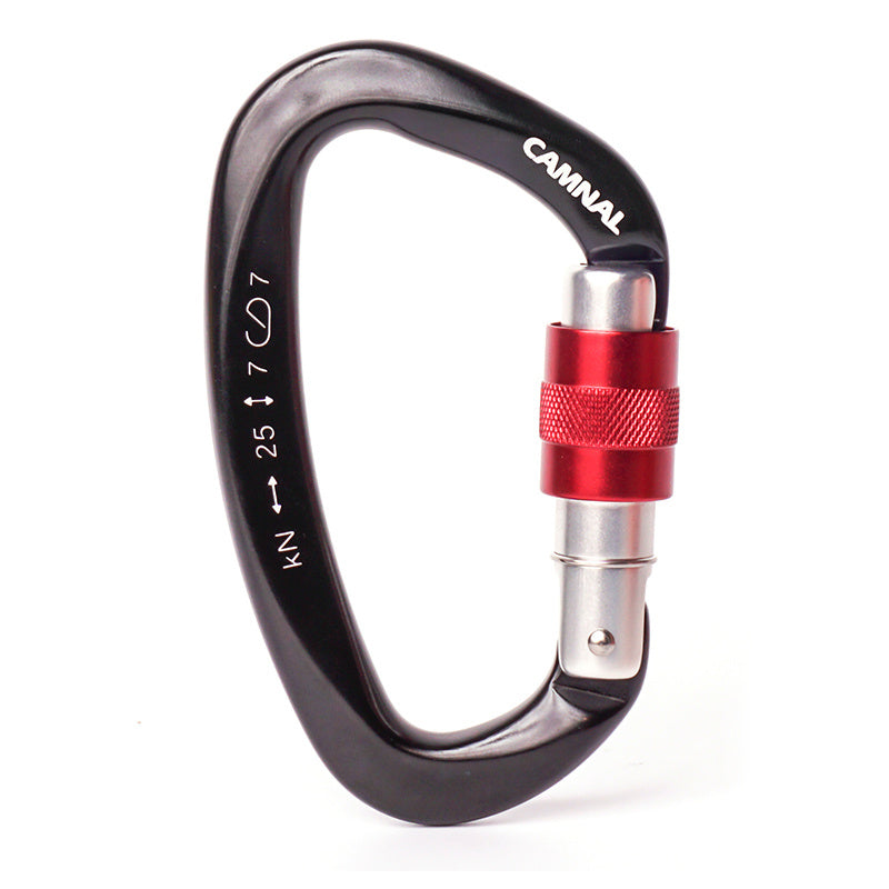Pro Climbing Carabiners Aluminum 7075 Safety 25kN Ultra-Light