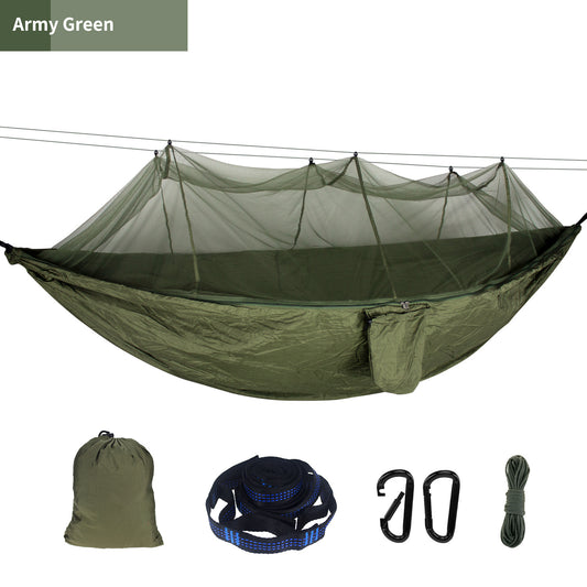 Anti-Mosquito Camping Hammock - Integrated Protection Nylon 300kg