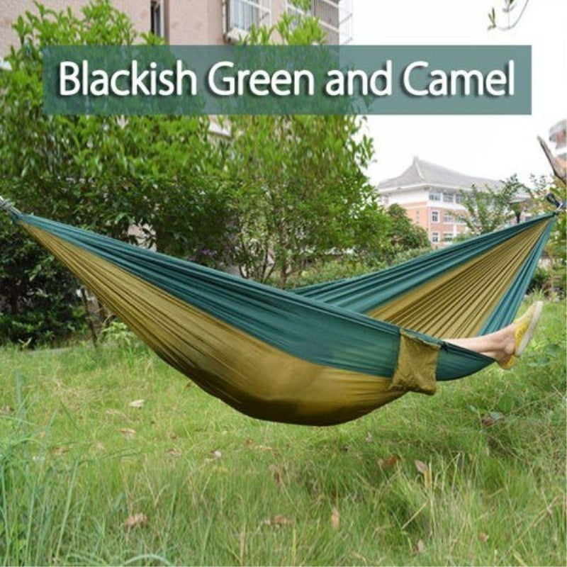 Double Backpacking Hammock - Portable Parachute Nylon