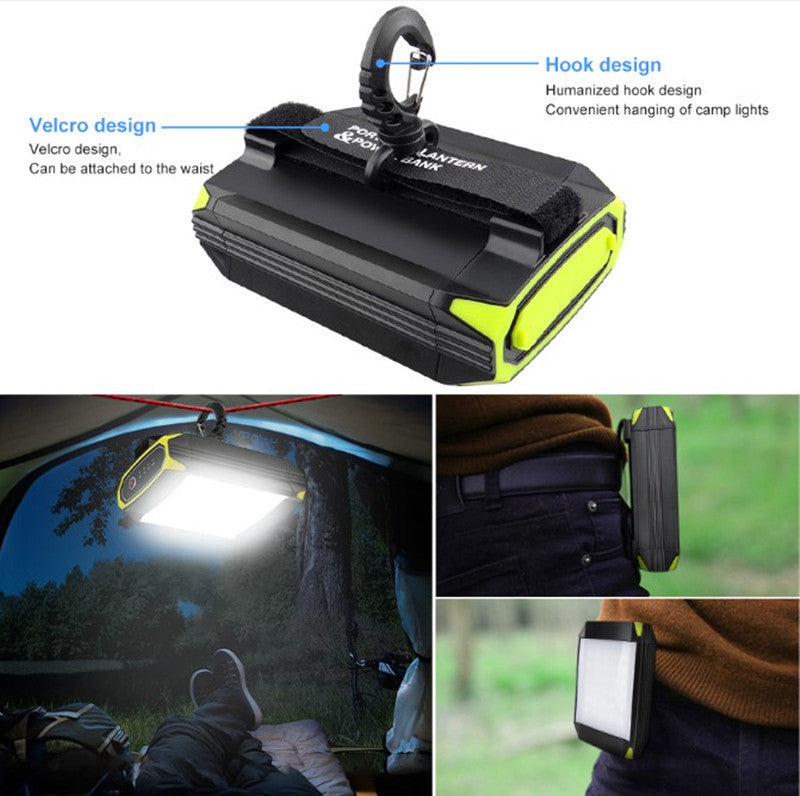 Rechargeable LED Camping Lamp - USB Power Bank