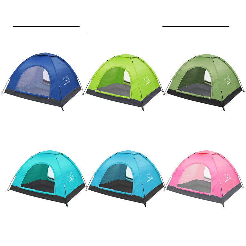 3-4 Person Camping Beach Tent - Lightweight Sun Protection