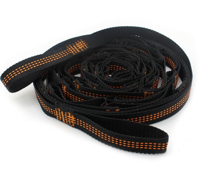 Ultra-Resistant Outdoor Hammock Straps - Set of 2 Straps 2.8m x 2.5cm