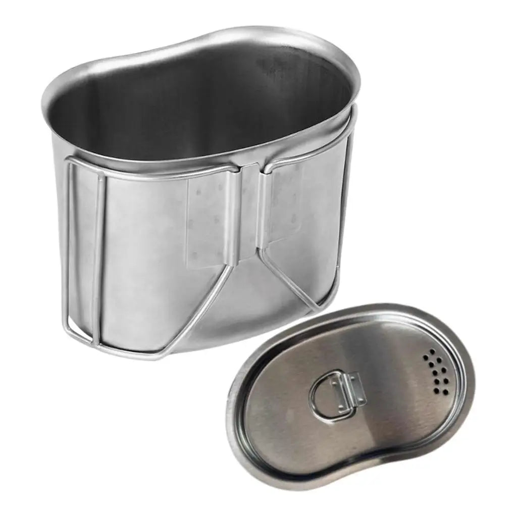 700ml Stainless Steel Camping Cup with Butterfly Handle