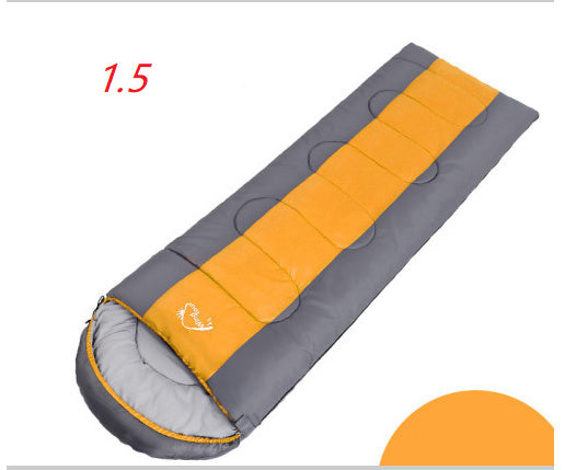 Camping Sleeping Bag Polyester 190T - Versatile Hollow Cotton 185x75cm