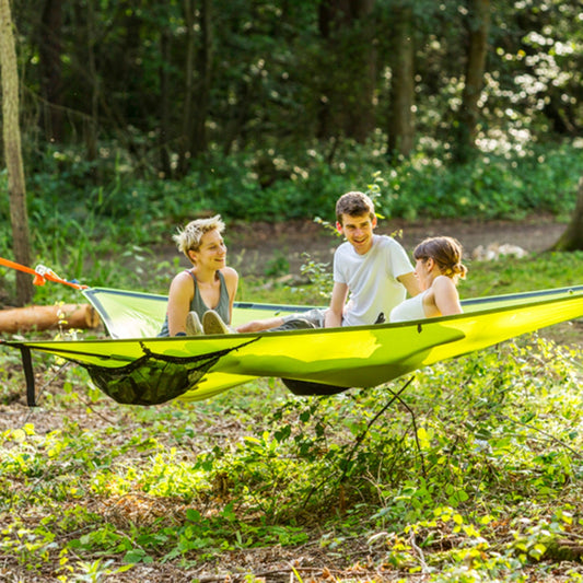 3-Point Triangular Multi-Person Hammock Innovative Design