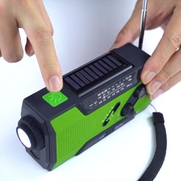 Pocket Solar Radio - Waterproof Outdoor Communication