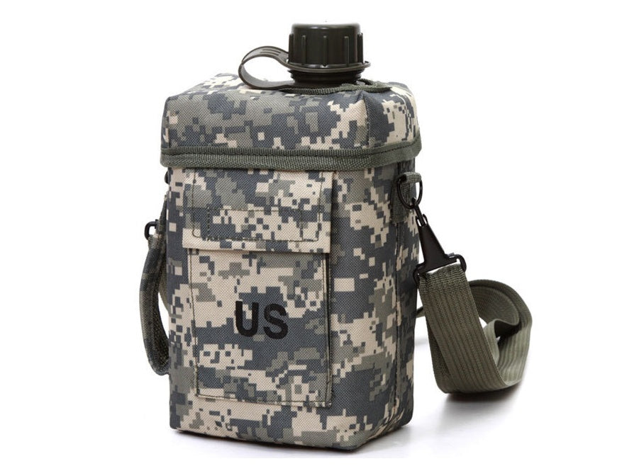 2L PVC Water Bottle Large Capacity - Hiking Travel Long Excursions