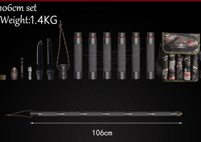 Alpenstock Tactical Multifunctional Pole - 1192g