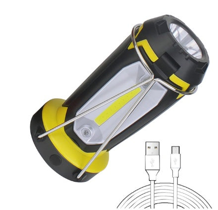 Multifunction USB COB LED Lamp - Car Camping Hook 337g