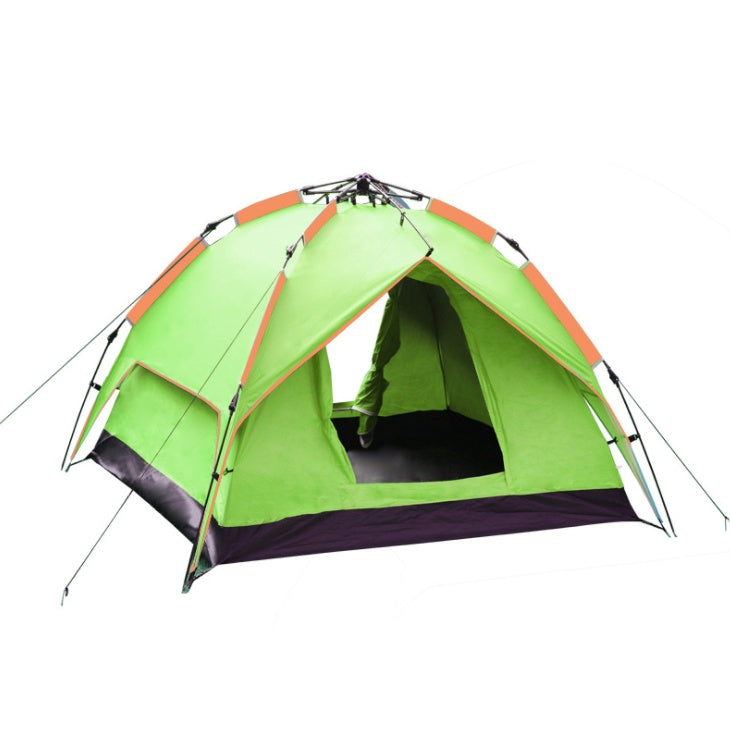 Automatic Camping Tent 3-4 Persons - Double Door 220x200cm