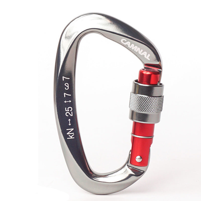 Pro Climbing Carabiners Aluminum 7075 Safety 25kN Ultra-Light