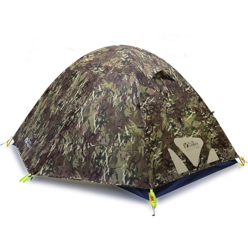 Double Layer Camping Tent - Aluminum Pole 140x210cm 2 Persons