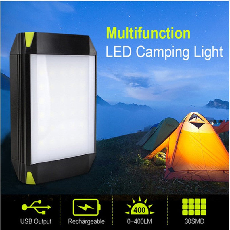 Rechargeable LED Camping Lamp - USB Power Bank