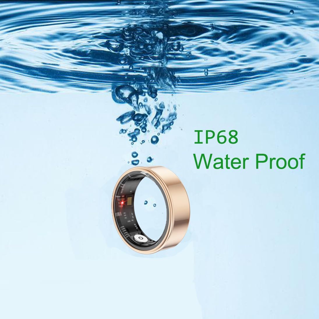 Smart Health Ring - Fitness Sleep IP68 Bluetooth