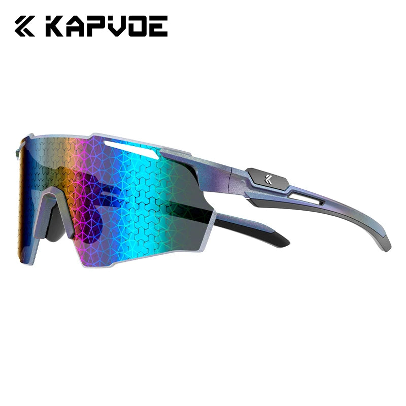 KAPVOE Sports Glasses Nano-Lens UV400 Pro Technology