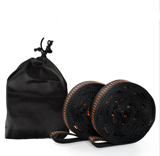 Ultra-Resistant Outdoor Hammock Straps - Set of 2 Straps 2.8m x 2.5cm