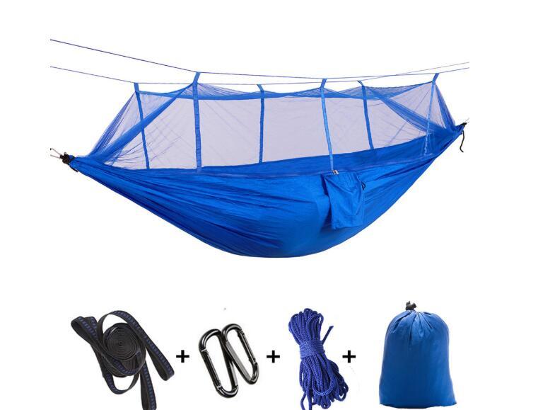 Double Parachute Hammock Mosquito Net - 210T Nylon Anti-Insects