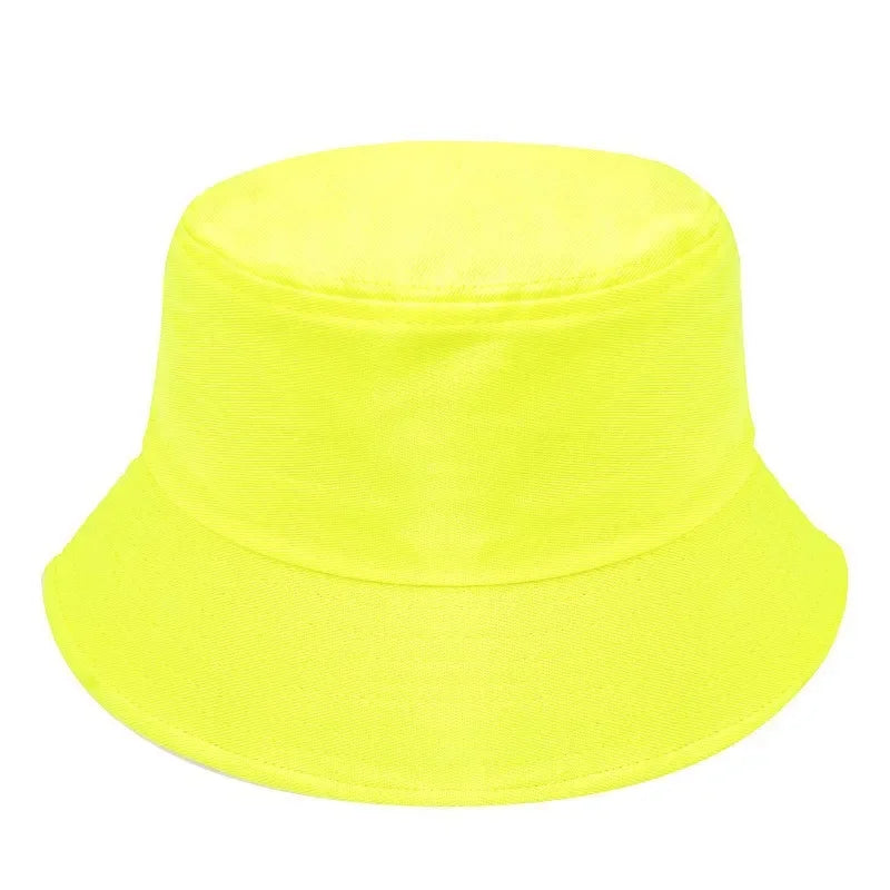Customizable Cotton Bob Hat - Embroidered Logo Print 21 Summer Colors