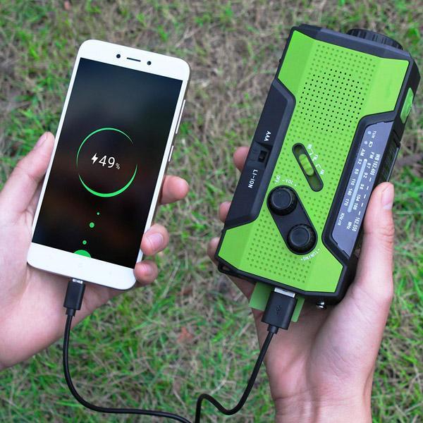 Pocket Solar Radio - Waterproof Outdoor Communication