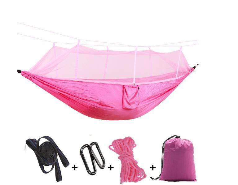 Double Parachute Hammock Mosquito Net - 210T Nylon Anti-Insects