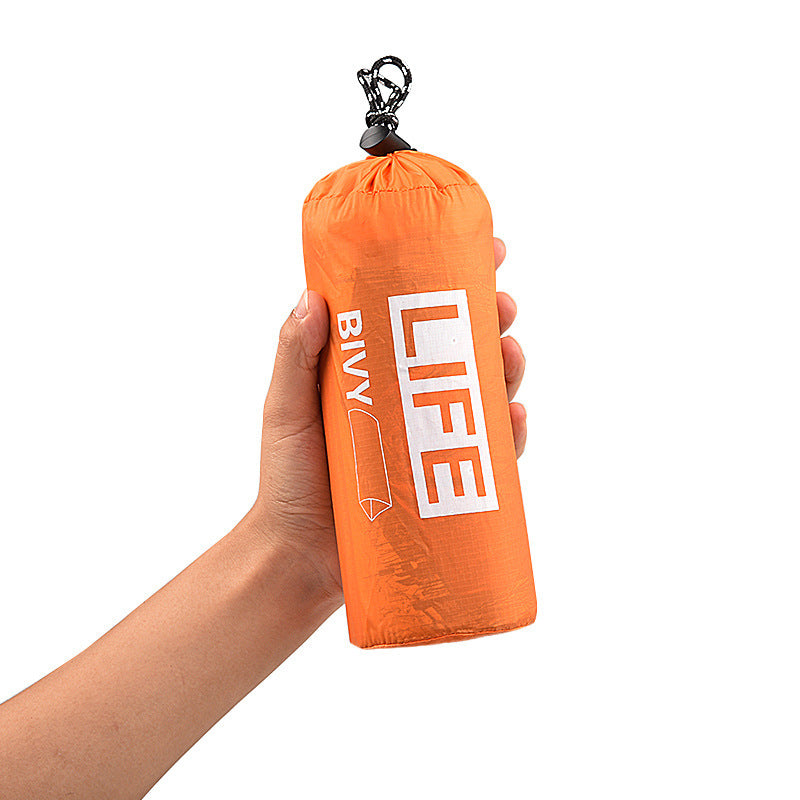 Single 1 Layer Warm Tent - Ultra-Lightweight PE Aluminum Film 268g
