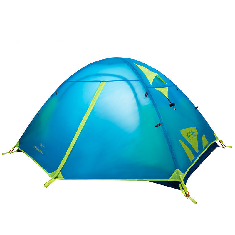 Double Layer Camping Tent - Aluminum Pole 140x210cm 2 Persons