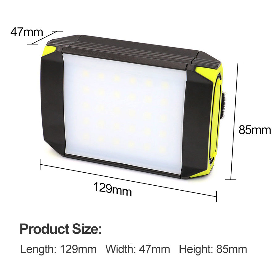 LED Camping Lamp 500 Lumens - Rechargeable 6000mAh 459g