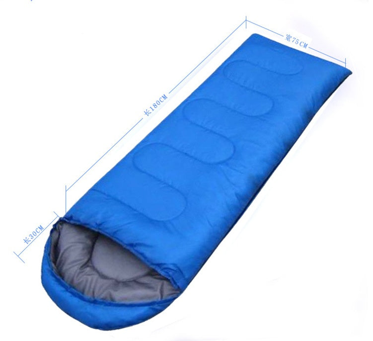 Portable Hooded Sleeping Bag - Waterproof Polyester Travel 180x75cm