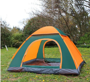 Family Camping Tent - 2 to 4 People Easy to Set Up