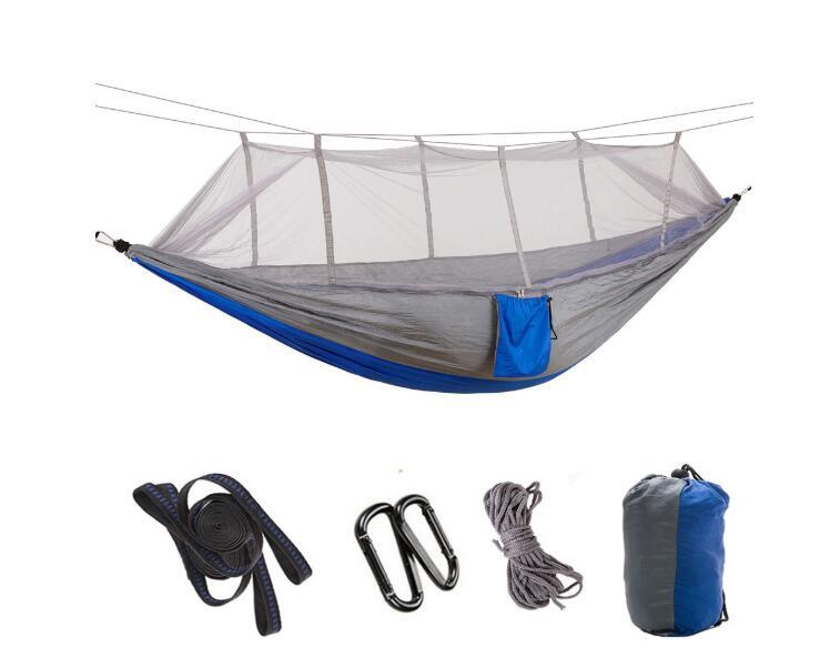 Double Parachute Hammock Mosquito Net - 210T Nylon Anti-Insects