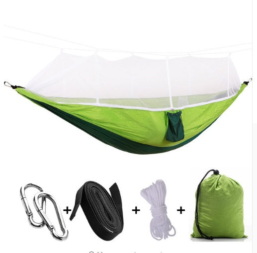 Double Parachute Hammock Mosquito Net - 210T Nylon Anti-Insects