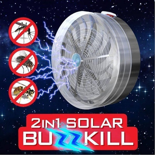Solar Electric Mosquito Trap - Eco-Friendly Insect Repellent