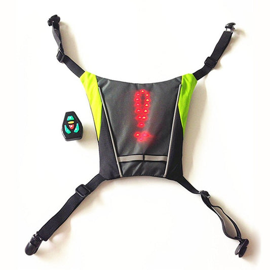 LED Signaling Vest - High Visibility Cycling Safety