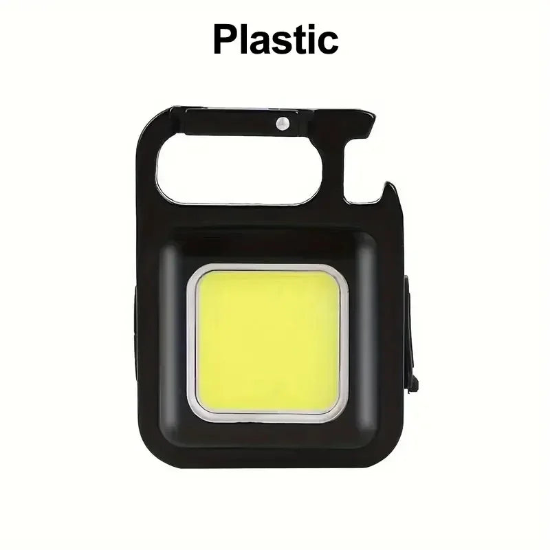 Magnetic COB LED Keychain Flashlight - Camping 50g