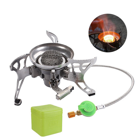 BRS-15 Windproof Camping Stove Powerful 1400W