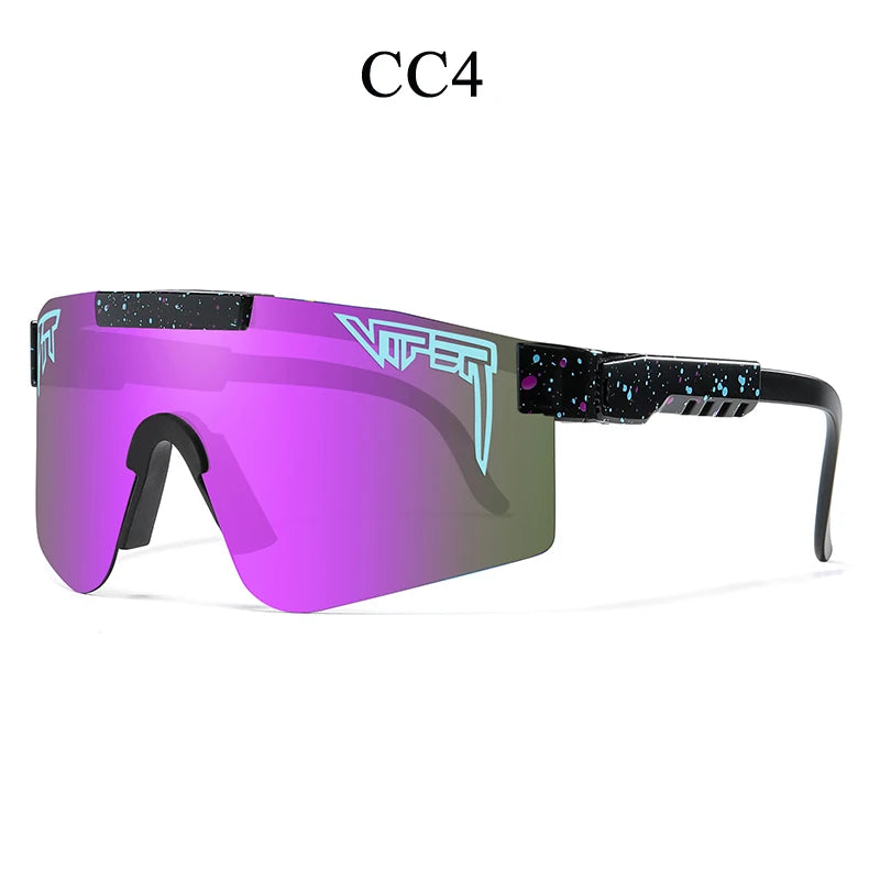 Pit Viper Style Sport Cycling Glasses - UV400 Unisex Outdoor
