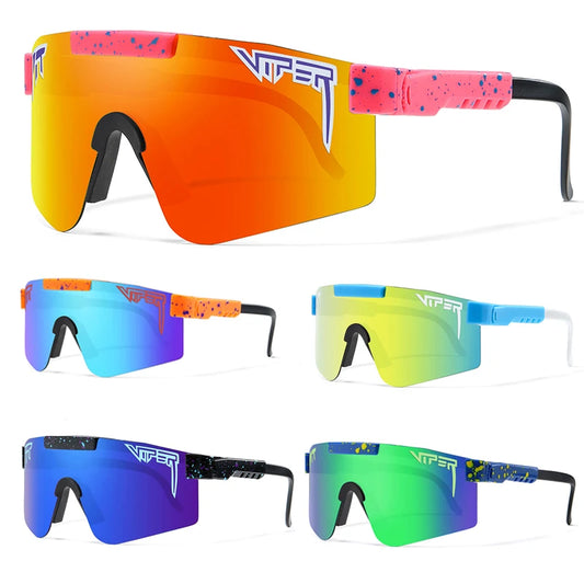 Pit Viper Style Sport Cycling Glasses - UV400 Unisex Outdoor