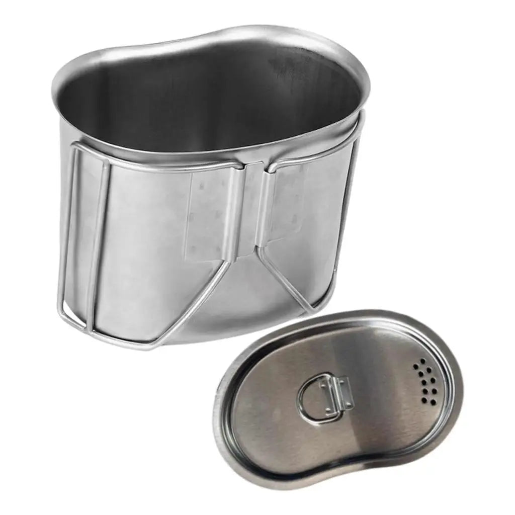 700ml Stainless Steel Camping Cup with Butterfly Handle