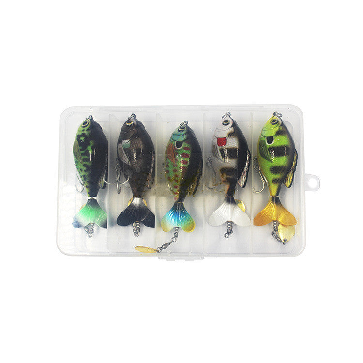 5 Topwater Rotating Tail Lures - Surface Fishing for Predators