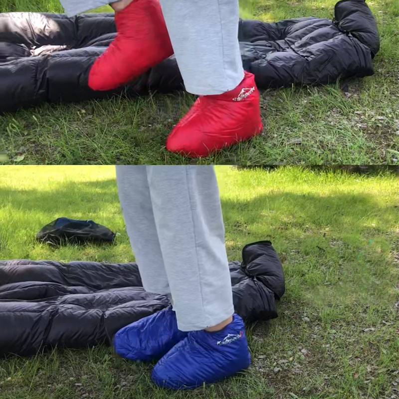 Kamperbox AQ3 Camping Bivouac Ultra-Insulating Down Socks 500g