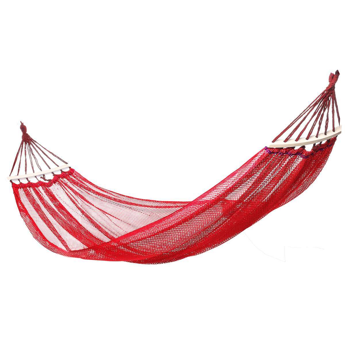 Rainbow Nylon Camping Hammock - Portable 190x130cm Durable
