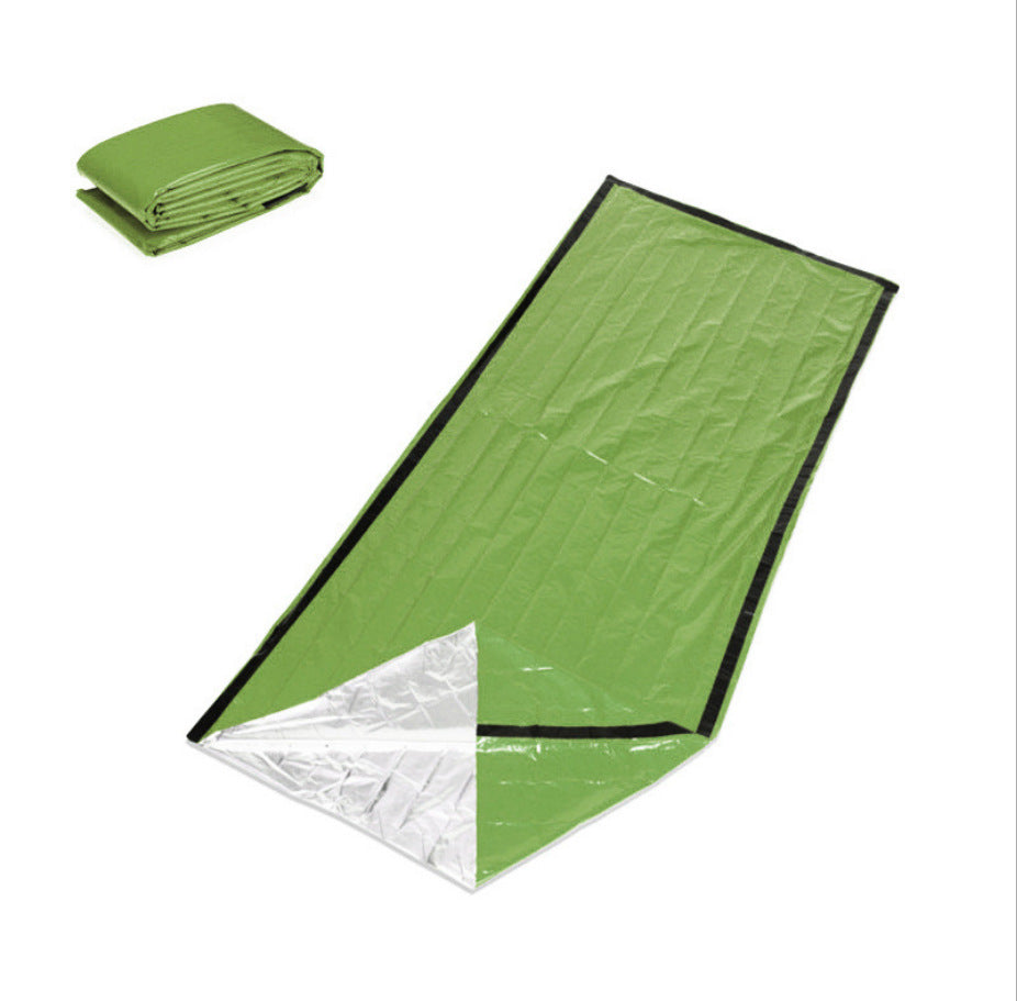 Aluminum Emergency Survival Blanket - Reusable Thermal Insulation