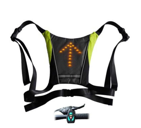 LED Signaling Vest - High Visibility Cycling Safety