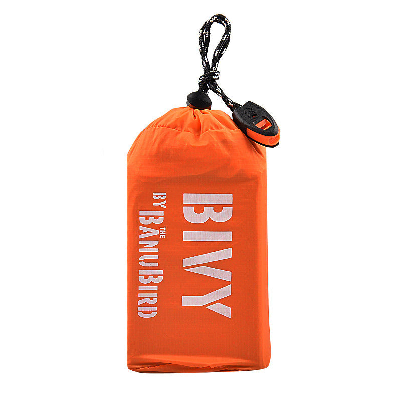 Single 1 Layer Warm Tent - Ultra-Lightweight PE Aluminum Film 268g