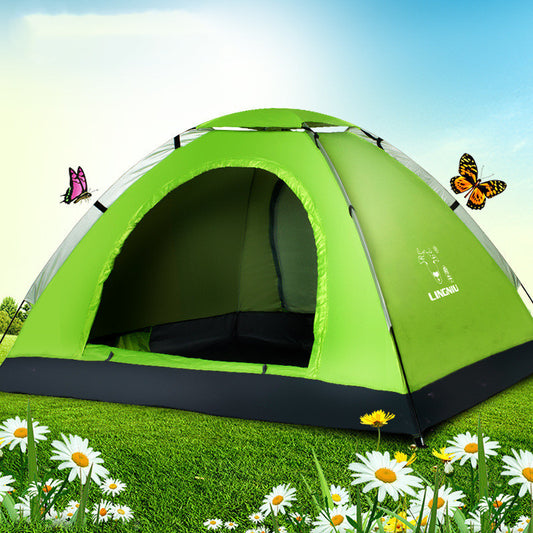 3-4 Person Camping Beach Tent - Lightweight Sun Protection