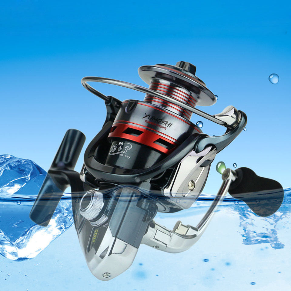Front-discharging spinning reel